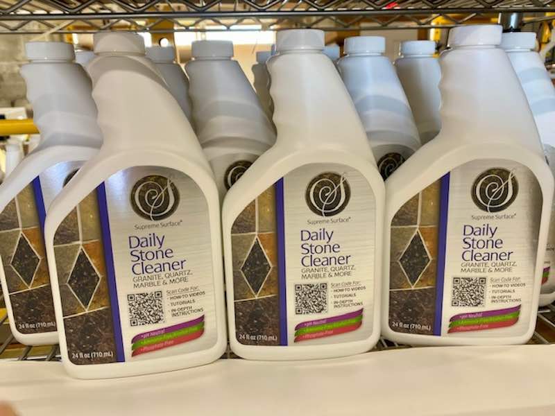 Supreme Surface Daily Stone Cleaners.