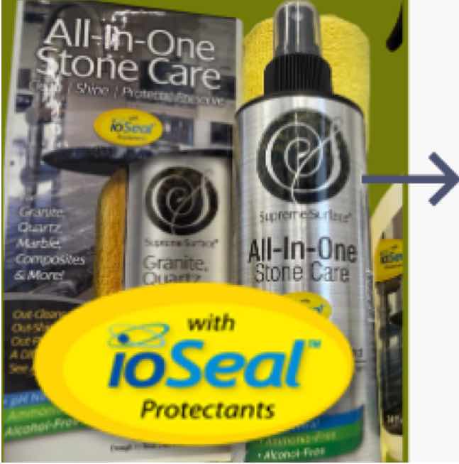 Supreme Surface® Performance GUARD All-In-One-Surface Care with ioSeal®